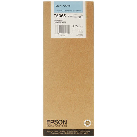 Epson T6065-C13T606500 Açık Mavi Orijinal Kartuş