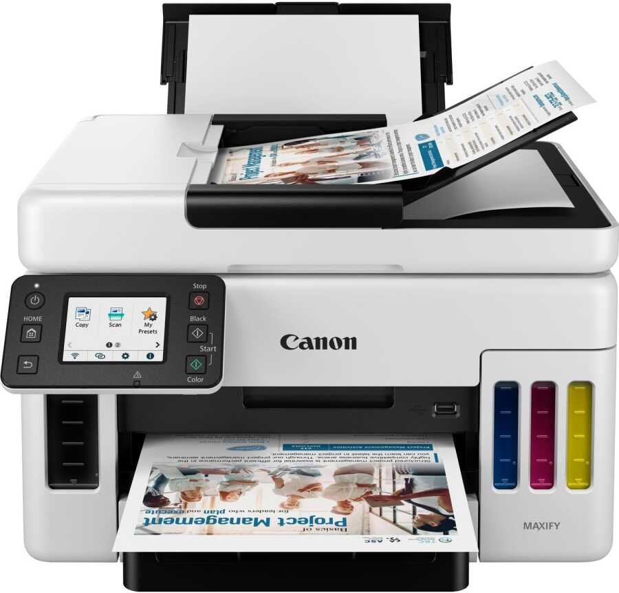 Canon Maxify GX6040 Çok Fonksiyonlu Renkli Tanklı Yazıcı