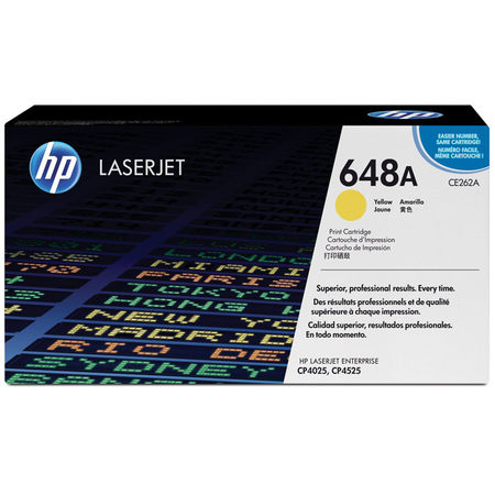 Hp 648A-CE262A Sarı Orijinal Toner
