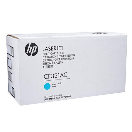 Hp 653A-CF321AC Mavi Orijinal Toner