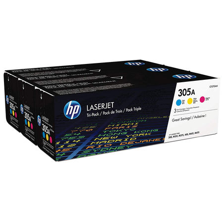 Hp 305A-CF370AM Orijinal Renkli Toner Ekonomik Paket