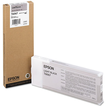 Epson T6067-C13T606700 Açık Siyah Orijinal Kartuş