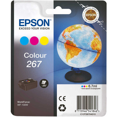 Epson T267-C13T26704010 Renkli Orijinal Kartuş
