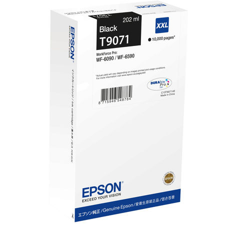 Epson T9071-C13T907140 Siyah Orijinal Kartuş Yüksek Kapasiteli
