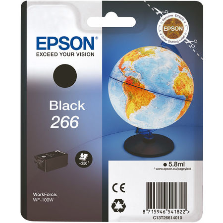 Epson T266-C13T26614010 Siyah Orijinal Kartuş